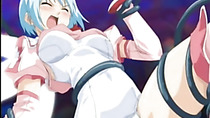 Hentai fairy wrapped in tentacles and gangbanged
