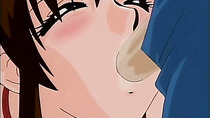 Roped Anime maid fucked with sex toys