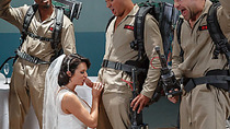 A sexy bride ghost who is looking for a little wedding night bukkake