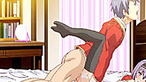 Japanese hentai cutie gets licked her wet pussy and hot fucked