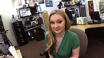 Sexy blonde girlfriend sells her BFs xbox 1 and then cheats on him
