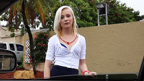 Maddy Roses beautiful face gets covered with a messy cum