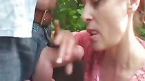 Redhead Granny Wanesa Pumped In Her Sweet Tight Pussy