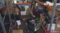 Sexy blonde milf screwed by pawnkeeper