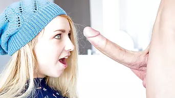Cutie teen Alex Mae gets her pussy wrecked by a monster dichard