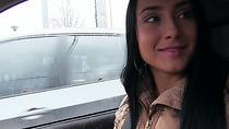 Euro babe and brunette Anna gets spotted by a stranger and fucked