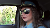 Sexy officer Latoya gets comforted by dudes big hard cock