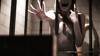 Two strangers are perkyd to fuck in prison cell