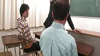 Insolent teacher is in for a steamy fuck at school