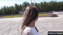 Kinky Foxy Di analyzed by stranger after giving her a ride