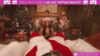 VRBangers Christams Orgy With Abella Danger And Her 7 Sexy Elves