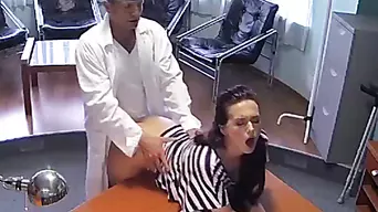 Doctor cures back pain with his cock