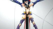 Hentai girl gets punished by taking a big pole that penetrates through her whole body