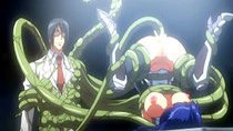 Doctor anime grows out tentacle cocks and fucks big busted hentai chick
