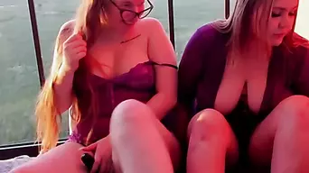 Chubby lesbian spanking big ass