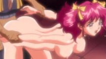 Hentai coed caught and fucked doggystyle