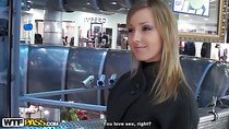 Fucking and blowjob in public bathroom