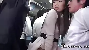 Hot Japanese Girls Fucked By Guys Inside Bus