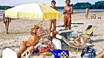 Amateur Russian nudist voyeur vacation compilation PART 1