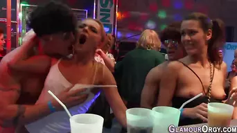 Party sluts suck and fuck