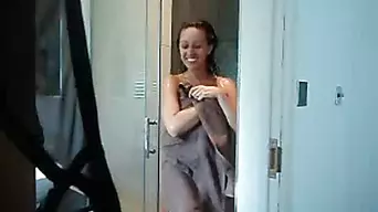 British bbw masturbates in the shower