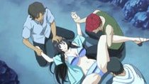 Hentai coed caught and groupfucked by bandits