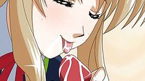 Japanese hentai maid sucking stiff dick and swallowing cum
