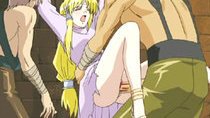 Virgin hentai elf chained and brutally fucked by bandits