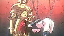 Chained hentai oralsex and facial cumshot