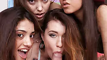 Twerking Leads To Fucking With These 4 Chics