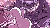 Cute hentai brutally fucked by soldier