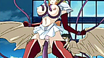 Bigboobs hentai bat monster tentacles fucked
