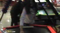 Public fuck on homemade sex tape