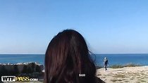 Outdoor fucking from amateur couple