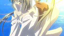 Chained Japanese hentai cutie pissing and humiliating