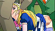Hentai maid gangbanged by her masters
