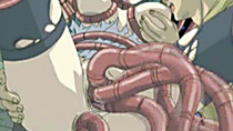 Busty hentai brutally groupfucked by tentacles and bandits