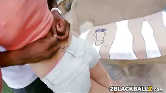 Cutie Riley Reid fucks a monster cock