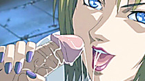 Hentai bigboobs sucking bigcock and swallowing cum