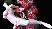 3d hentai monster brutally fucked hard