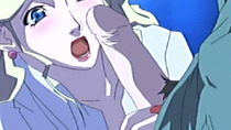 Lingeries anime girl sucking bigcock