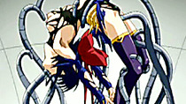 Warrior hentai caught and screwed all hole by tentacles