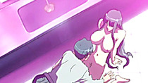 Japanese bigboobs hentai coed gets licked her nipples