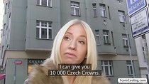 Blonde Kiara sucks and fucks for cash