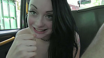 Pretty Alessa gets fucked for taxi fare