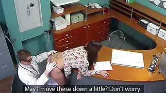 Hot Sabina gets fucked by her doctor