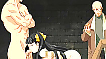 Bondage Japanese hentai cutie sucking dick and wetpussy fucking
