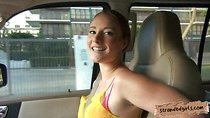 Beautiful teen slut Sam Summers doggied in the backseat