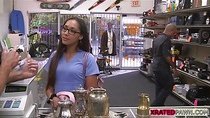Hot sexy brunette Nurse gets fucked hard