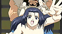 Virgin hentai with pinched bigtits fucked by bigman and monster cock